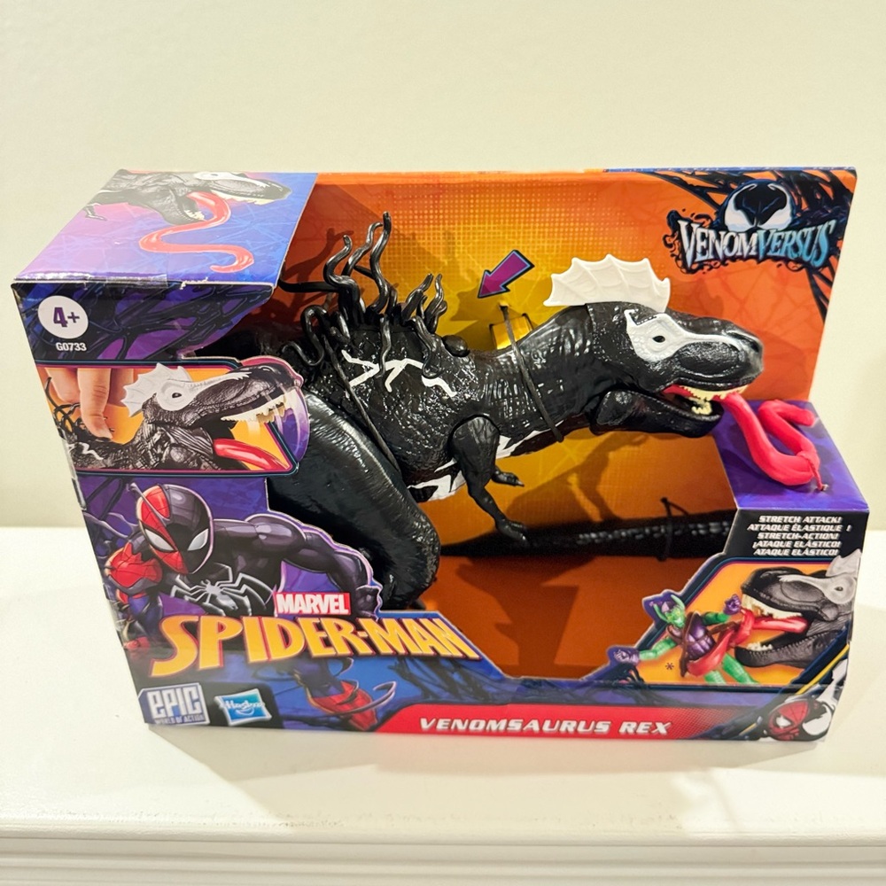 Marvel Spider-Man Epic Action World Venomsaurus Rex. NEW !!! - Picture 7 of 9